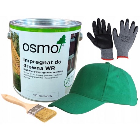 Osmo impregnat do drewna 4001 bezbarwny wr na zewnątrz 2,5l