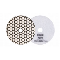 Rubi buff dysk diamentowy tarcza polerska gradacja 100 mm - nabłyszczanie na sucho