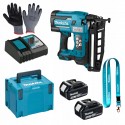 Makita dbn600rtj gwoździarka akumulatorowa 18V li-ion 25–64mm