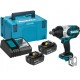 Makita dtw1001rtj klucz udarowy akumulatorowy 2x5ah 1800 obr 3/4" 18v