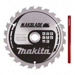 Makita b-08894 tarcza do cięcia drewna makblade t.C.T, 190 x 20 mm, 24 z