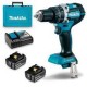 Makita dhp484rte wkrętarka zakrętarka udarowa ltx 18v 54 nm 2000 rpm