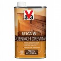 V33 farba bejca w odcieniach drewna 0,5l dąb ciemny