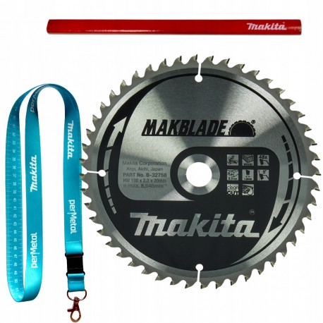 Makita b-32758 tarcza tnąca makblade 190x30 48z drewno