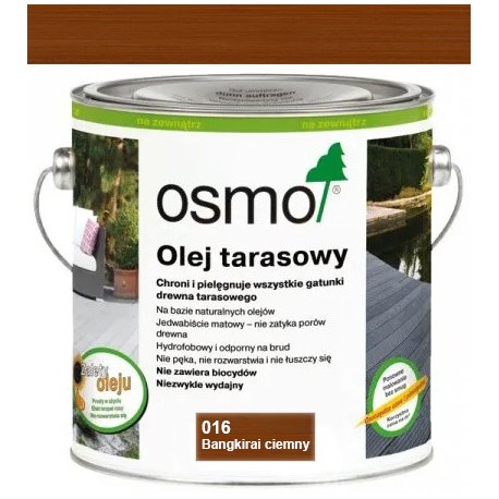 Osmo olej do tarasów 016 Bangkirai ciemny 2,5L