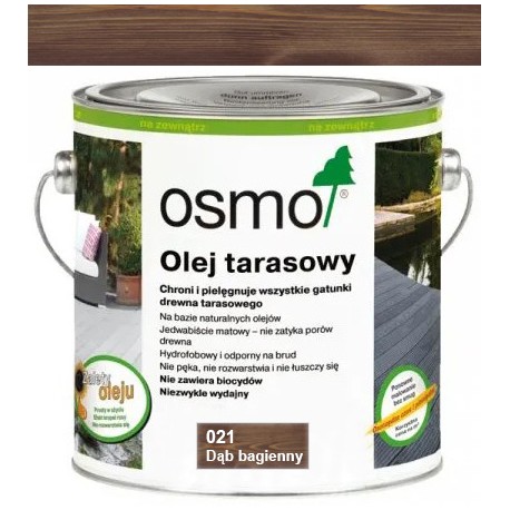 Osmo olej do tarasów 021 Dąb brunatny 2,5l