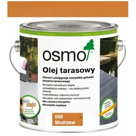 Osmo olej do tarasów 009 Modrzew 2,5L