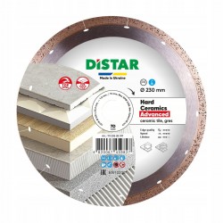Distar Tarcza Diamentowa Hard Ceramics Do Ceramiki 230x1,6x10