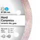 Distar Tarcza Diamentowa Hard Ceramics Do Ceramiki 125x1,4x10