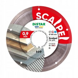 Distar Tarcza Diamentowa Scalpel 101,6x0,9x5x22,23 Gres i Ceramika Na Sucho/ Mokro