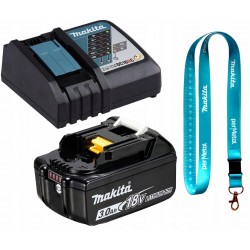 Makita 191a24-4 Zestaw Zasilający Ładowarka Dc18rc Z Akumulatorem Bl1830b 18v