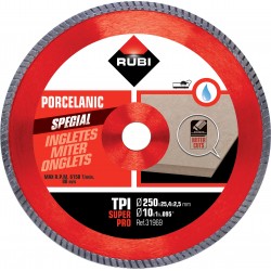 Rubi 31969 tarcza TPI 250 SUPERPRO na mokro ukosowanie