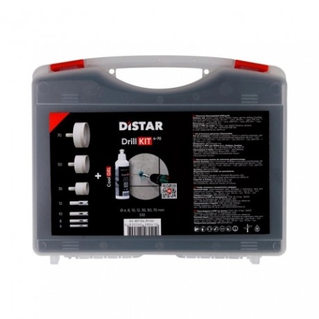 Distar Drillkit Zestaw Otwornic Z Coolgel 6-70mm 6-70
