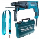 Makita Hr2630 Młotowiertarka Z Opcją Kucia 800w 2,4j Walizka Sds
