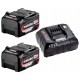 Metabo Zestaw Zasilający 2x Akumulator 4ah 18v Lipower +ładowarka Asc55 Cas