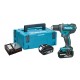 Makita Ddf482rfj Wiertarko-wkrętarka 18v 2xaku 3ah Ładowarka Makpac Zestaw