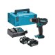 Makita Ddf482rfj Wiertarko-wkrętarka 18v 2xaku 3ah Ładowarka Makpac Zestaw
