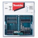 Makita B-66896 Zestaw Bitów I Wierteł Udarowych Końcówki Nasadki 33szt