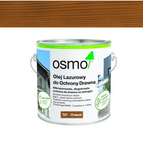 Osmo olej lazurowy do ochrony drewna Orzech 2,5L