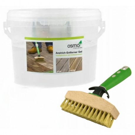 Osmo żel do usuwania powłok 6611 2,5l + Szczotka