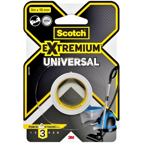 Scotch Taśma Naprawcza Mocna Srebna 3m x 19mm