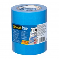 Scotchblue Taśma Malarska Uniwersalna Do Różnych Powierzchni 3-pak 48mmx41m