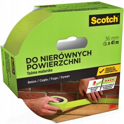 Scotch Taśma Malarska Do Nierównych Powierzchni, 36mm x41m