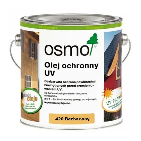 Osmo olej ochronny UV 420 Extra Bezbarwny 2,5L
