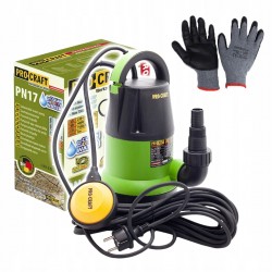 Procraft Pn17 Pompa Zanurzeniowa Do Wody Brudnej 400w 7500l/h