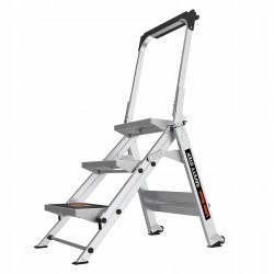 Little Giant Safety Step Schodki Alumiowe 3 Stopnie Drabina Z USA