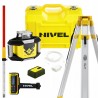Nivel System Nl300r Digital Niwelator Obrotowy Czerwony Zestaw Łata Ls24 Statyw Sjj1