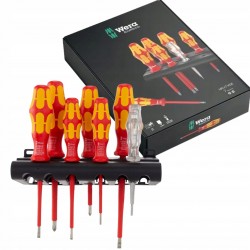 Wera 160 I/7 Vde Rack Zestaw Wkrętaków Kraftform Plus Izolowanych 7szt