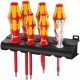 Wera 160 I/7 Vde Rack Zestaw Wkrętaków Kraftform Plus Izolowanych 7szt