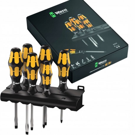 Wera 932/6 Zestaw Wkrętaków Kraftform Plus Uderzeniowych 6szt