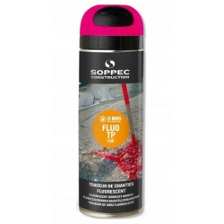 Soppec TP Fluo spray różowa farba geodezyjna