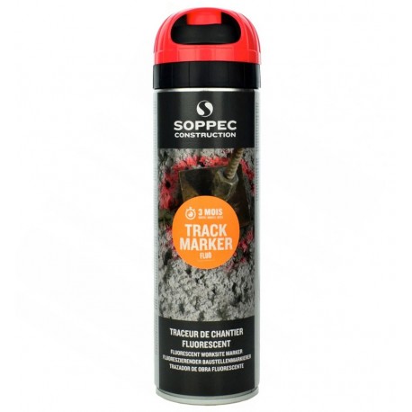Soppec Track Marker spray czerwona farba geodezyjna