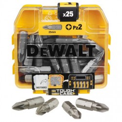 DeWalt DT71521-QZ-Zestaw bitów PZ2 25mm 25szt.