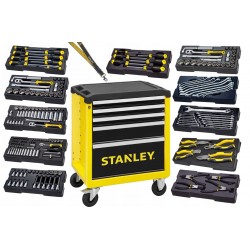 Stanley wózek narzędziowy 5 - szufladowy z wyposażeniem (214 elementów)