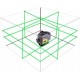 Laser Liniowy Samopoziomuący Zielony Lamigo Cross 4d + Kolumna Rozporowa