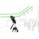 Laser Krzyżowy Laser Liniowy Samopoziomuący Zielony Lamigo Cross 4d + Statyw 170cm