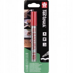 Sakura marker pen-touch 140 czerwony do metalu ceramiki drewna