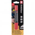 Sakura marker paermapaque dual point czerwony do metalu ceramiki drewna