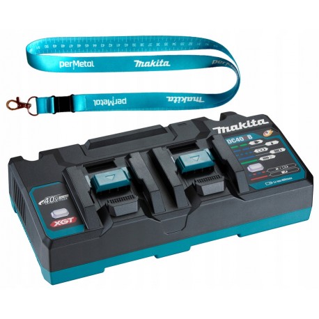 Makita DC40RB Ładowarka 40V XGT 191N09-8 Podwójna 2-portowa Li-ion • 40V max