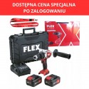 Flex wiertarko wkrętarka udarowa pd 2g 18.0-ec fs55bc/5.0 75nm 2xaku 18v