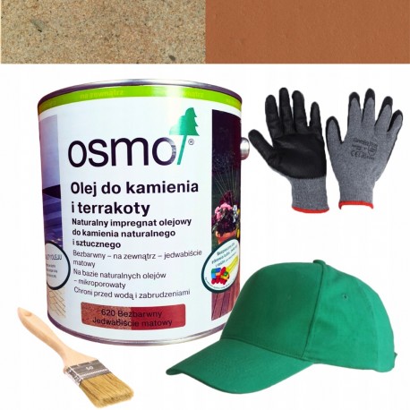 Osmo 620 olej do kamienia i tarakoty bezbarwny 2,5l