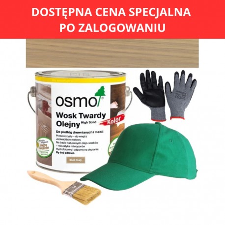 Osmo wosk twardy olejny 3040 kolor biały 2,5L