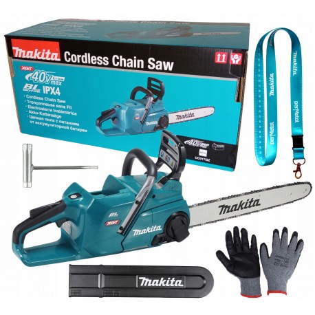 Makita uc017gz pilarka piła łańcuchowa akumulatorowa 40V max • 0 - 25,5 m/s • 45 cm / 18"