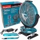 Makita cf003gz wentylator akumulatorowy cichy xgt lxt 40V max • 18V • 230V• ø 450 mm