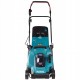 Makita lm004gz kosiarka akumulatorowa 43cm mulczowanie xgt 40v max • 43 cm • 50 l • 740 w