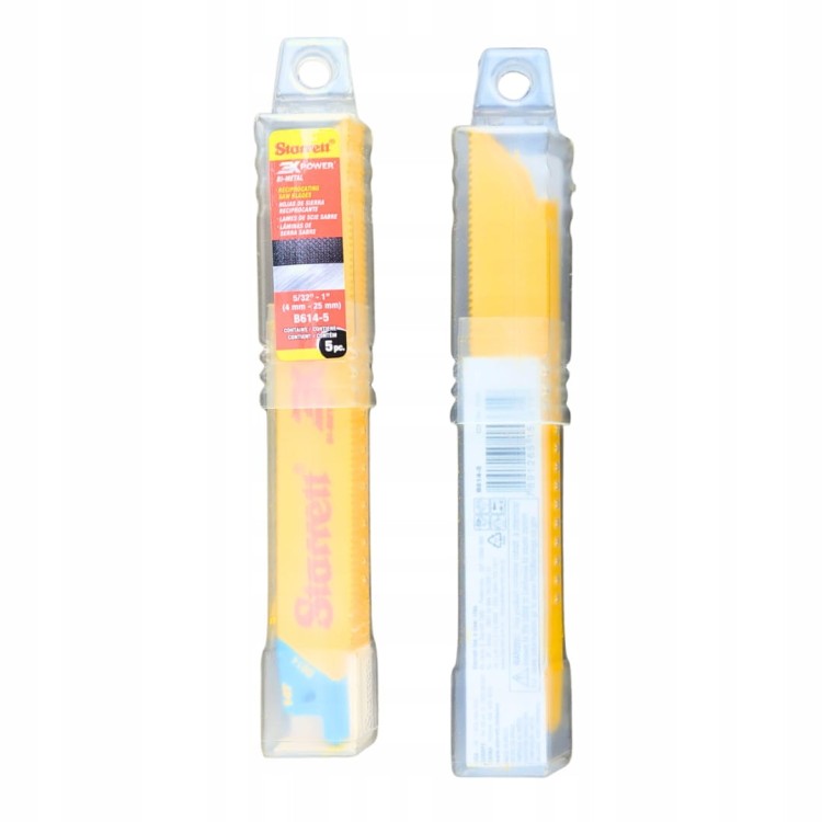 Starrett B614-5 Brzeszczot Do Piły Szablastej Metal 152mm 14tpi 5 Szt